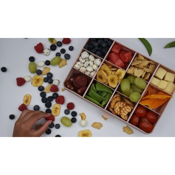 MELII SNACKLE BOX KRABIČKA NA SVAČINU 1368 ML - RŮŽOVÁ - KRABIČKY NA SVAČINU - KRMENÍ