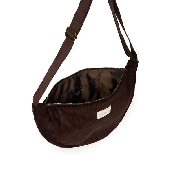 STUDIO NOOS RIB PUFFY ADULT FANNY KABELKA DARK BROWN - DOPLŇKY - PRO MAMINKY