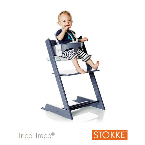 STOKKE® TRIPP TRAPP® + POLŠTÁŘEK ZDARMA - JÍDELNÍ ŽIDLIČKY DŘEVĚNÉ - KRMENÍ