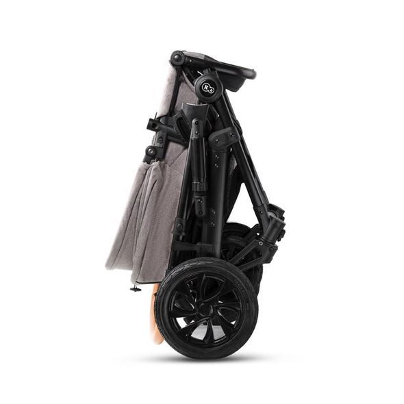 KINDERKRAFT KOČÁREK KOMBINOVANÝ PRIME 3V1 BEIGE + KOŠ NA PLENY ANGELCARE - TROJKOMBINACE - KOČÁRKY A PŘÍSLUŠENSTVÍ