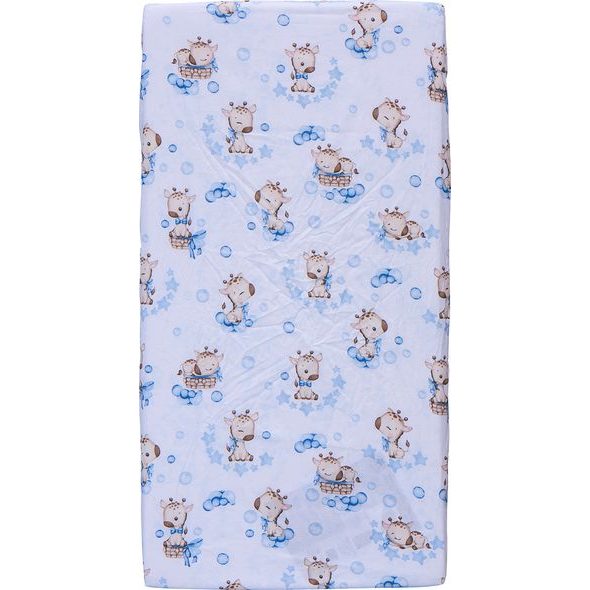 SCARLETT PROSTĚRADLO DO POSTÝLKY FIKI MODRÉ 120X60 CM - PROSTĚRADLA - SPINKÁNÍ