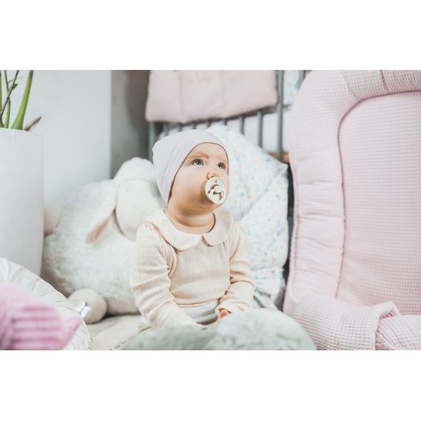 ENIE BABY DĚTSKÁ ČEPICE BAMBOO 9-12M RŮŽOVÁ - ČEPIČKY A KLOBOUČKY - PRO DĚTI