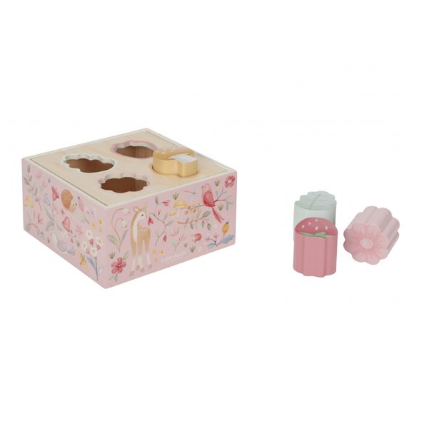 LITTLE DUTCH VKLÁDAČKA DŘEVĚNÁ FAIRY GARDEN - MOTORICKÉ A HRY - PRO DĚTI