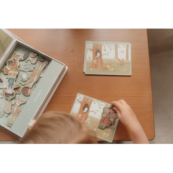 LITTLE DUTCH MAGNETICKÁ HRA FOREST FRIENDS - MAGNETICKÉ HRAČKY - PRO DĚTI