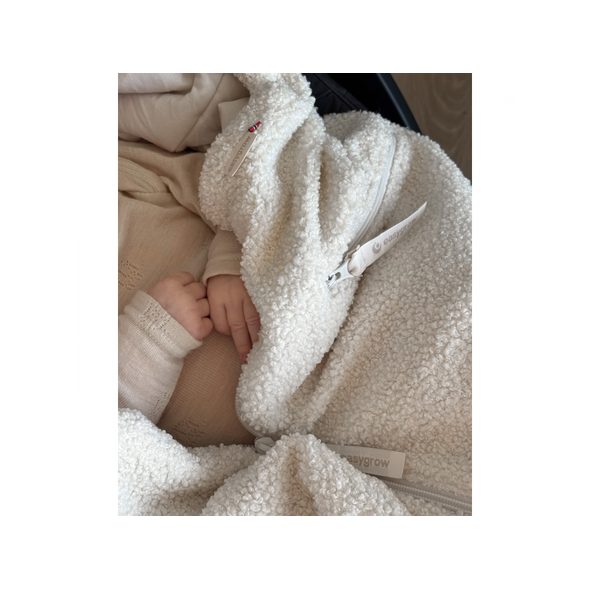 EASYGROW FUSAK DO AUTOSEDAČKY LYNG TEDDY SANDBROWN - FUSAKY DO KOČÁRKU - KOČÁRKY A PŘÍSLUŠENSTVÍ