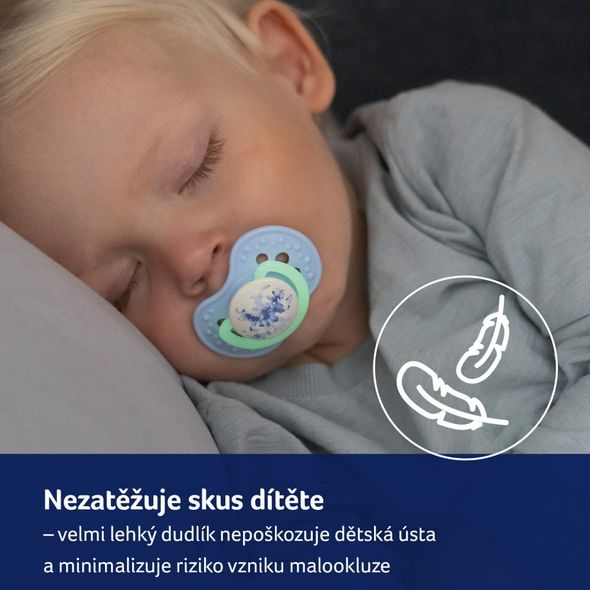 LOVI DUDLÍK SILIKONOVÝ DYNAMICKÝ TIE DYE 6-18M 2KS HOLKA - ŠIDÍTKA A DOPLŇKY - KRMENÍ