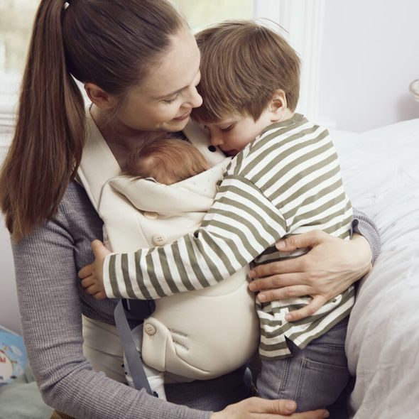 BESAFE IZI HAVEN NEWBORN ANTHRACITE FOREST - ERGONOMICKÁ NOSÍTKA - NOŠENÍ & SPORT