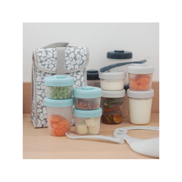 BEABA SADA KELÍMKŮ NA JÍDLO 12 KS + 2 LŽIČKY - VÝHODNÉ SADY - KRMENÍ