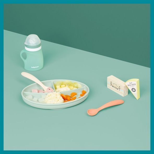 BABYMOOV SILIKONOVÁ JÍDELNÍ SADA GROW´ISY KIT - VÝHODNÉ SADY - KRMENÍ