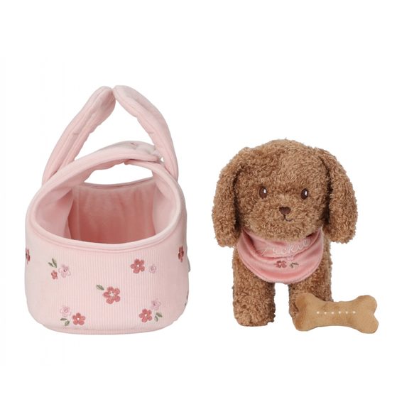 LITTLE DUTCH PEJSEK PLYŠOVÝ JACKIE V KABELCE - LITTLE DUTCH - PRO DĚTI