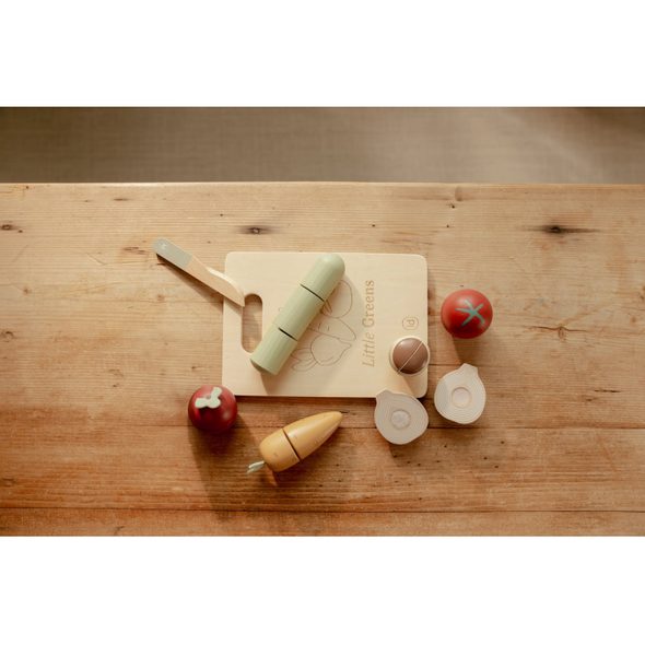 LITTLE DUTCH KRÁJECÍ ZELENINA DŘEVĚNÁ - LITTLE DUTCH - PRO DĚTI