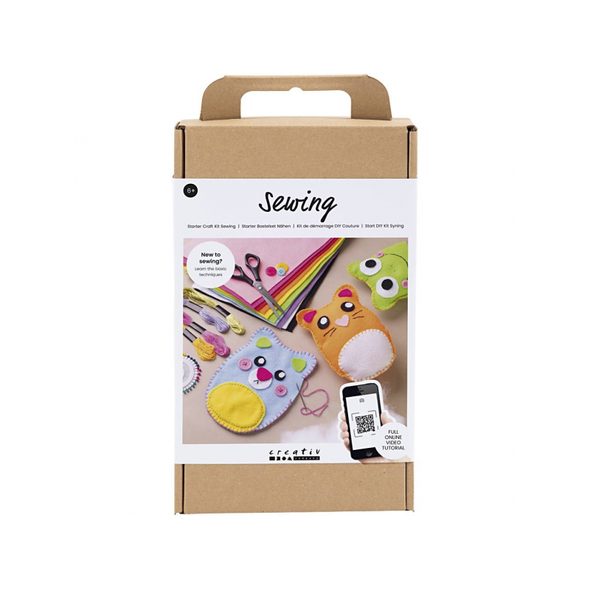 CREATIV COMPANY KREATIVNÍ SADA PRVNÍ ŠITÍ - VÝTVARNÉ POMŮCKY A HRAČKY - PRO DĚTI