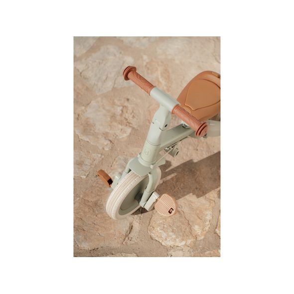 LITTLE DUTCH TŘÍKOLKA 4V1 GREEN - TŘÍKOLKY ŠLAPACÍ - NOŠENÍ & SPORT