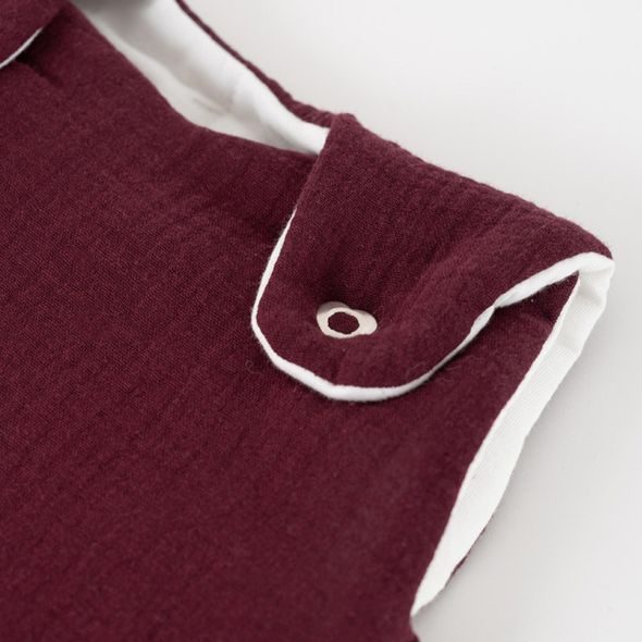 TRÄUMELAND VNĚJŠÍ SPACÍ PYTEL LIEBMICH MUSSELIN BEERENROT 50/56 - SPACÍ PYTLE - SPINKÁNÍ