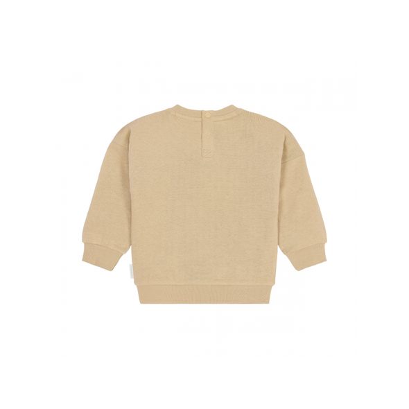 LITTLE DUTCH MIKINA WARM TAUPE VEL. 92 - KABÁTKY, MIKINKY - PRO DĚTI