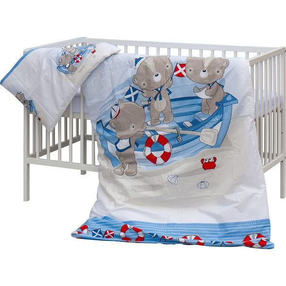 SCARLETT DĚTSKÁ POSTÝLKA S KOMPLETNÍ VÝBAVOU SCARLETT 120 X 60 CM - RATY - DŘEVĚNÉ POSTÝLKY - SPINKÁNÍ