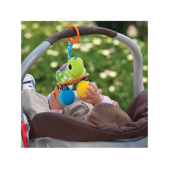 INFANTINO ZÁVĚSNÁ ŽELVA SE ZRCÁTKEM - HRAČKY K ZAVĚŠENÍ - PRO DĚTI