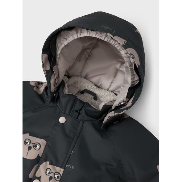 LEOKID ZIMNÍ KOMBINÉZA HERO CHARCOAL PUPPY VEL. 80 - ZIMNÍ KOMBINÉZY - PRO DĚTI