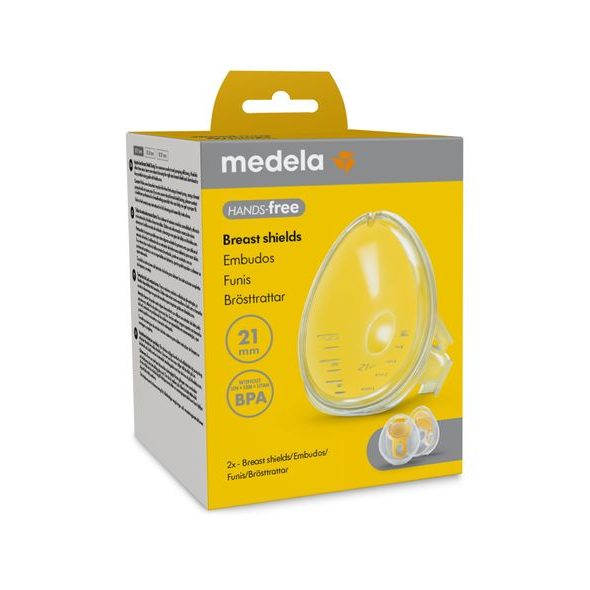 MEDELA 2X PRSNÍ NÁSTAVEC HANDS-FREE - PÉČE O PRSA - PRO MAMINKY