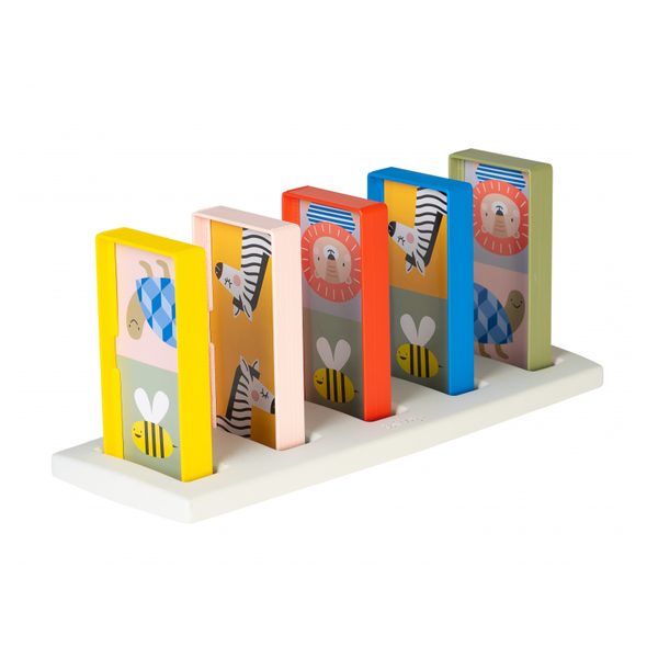 TAF TOYS MOJE PRVNÍ DOMINO - STOLNÍ HRY - PRO DĚTI