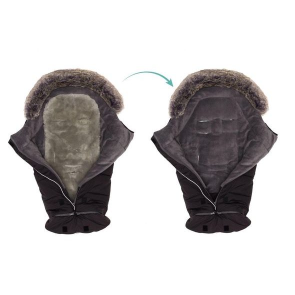 FILLIKID FUSAK ZIMNÍ MAVENSI BLACK - FUSAKY DO KOČÁRKU - KOČÁRKY A PŘÍSLUŠENSTVÍ