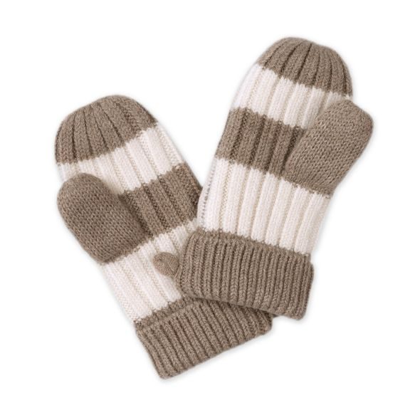 LODGER RUKAVICE STRIPE MERINO BUFFALO VEL. 1 - 2 ROKY - RUKAVIČKY, ŠÁTKY, NÁKRČNÍKY - PRO DĚTI