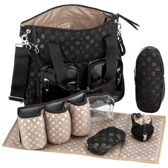 ALLERHAND MONOGRAM COLLECTION DONNA DAY BAG - PŘEBALOVACÍ TAŠKY - KOČÁRKY A PŘÍSLUŠENSTVÍ