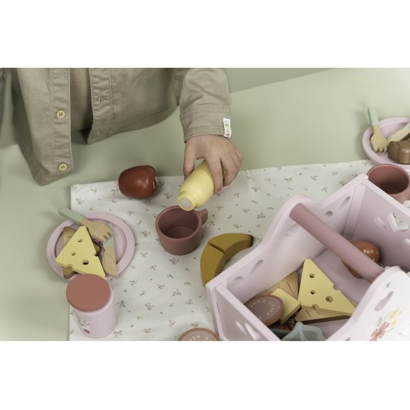 LITTLE DUTCH SADA NA PIKNIK DŘEVĚNÁ - DŘEVĚNÉ HRAČKY - PRO DĚTI