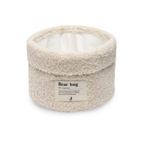 JOLLEIN KOŠÍK NA TOALETNÍ POTŘEBY BOUCLE NATUREL - DOPLŇKY KOUPÁNÍ - KOUPÁNÍ A ZDRAVÍ