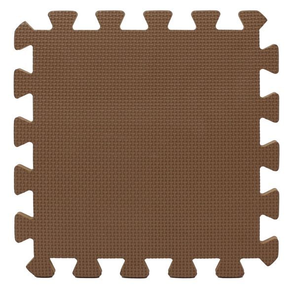 RIALTO BABY HRACÍ PODLOŽKA PUZZLE COCOA CREAM 90X90 CM - HRACÍ PODLOŽKY NA ZEM - SPINKÁNÍ