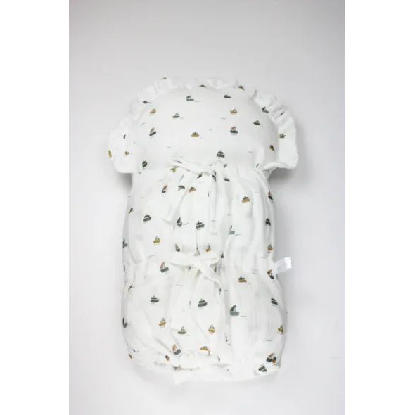 ENIE BABY PÉŘOVÁ MUŠELÍNOVÁ ZAVINOVAČKA LODĚ - ZAVINOVAČKY - SPINKÁNÍ