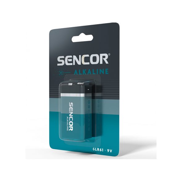 SENCOR ALKALICKÁ BATERIE 9V 1 KS - BATERIE - PRO DĚTI