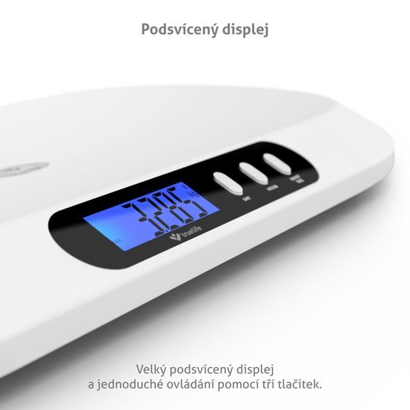 TRUELIFE BABYSCALE B5 BT - KOJENECKÉ VÁHY - KOUPÁNÍ A ZDRAVÍ