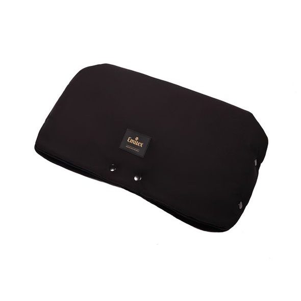 EMITEX RUKÁVNÍK MAXI WILD BLACK - RUKÁVNÍKY NA KOČÁREK - KOČÁRKY A PŘÍSLUŠENSTVÍ