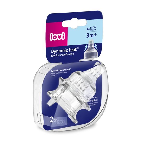 LOVI SAVIČKA SUPER VENT POMALÁ 3M+ 2 KS - SAVIČKY A PÍTKA - KRMENÍ