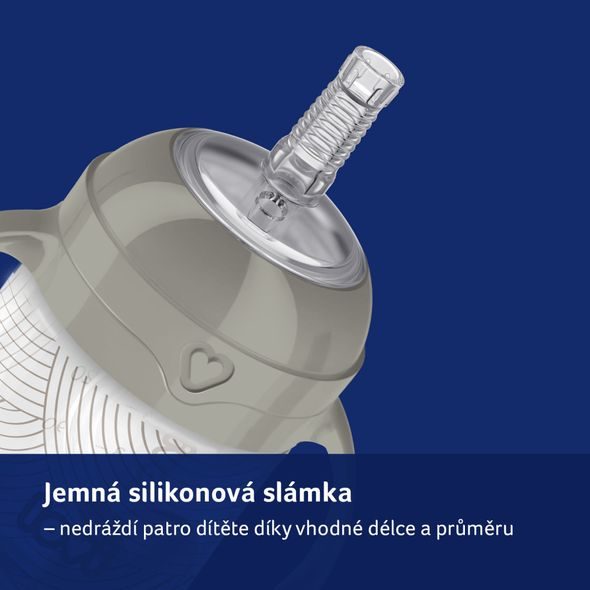 LOVI PRVNÍ HRNEČEK SE SLÁMKOU A ZÁVAŽÍM HARMONY 150ML - DĚTSKÉ HRNEČKY - KRMENÍ