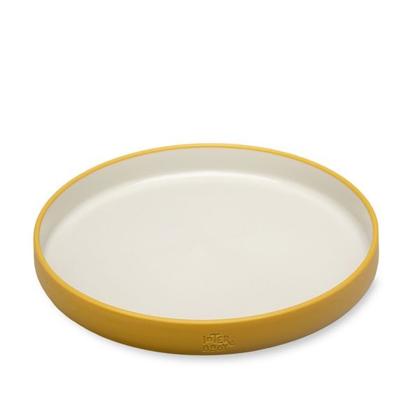 INTERBABY JÍDELNÍ SET SILIKONOVÝ - OKROVÝ - MISKY, TALÍŘKY A PODLOŽKY - KRMENÍ