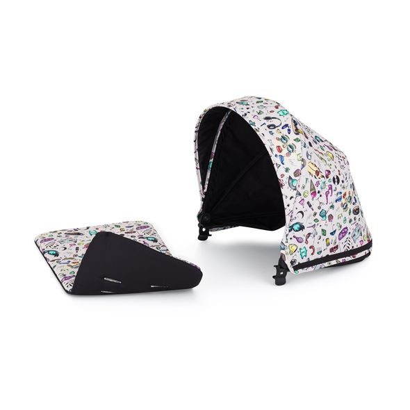 PETITE&MARS STŘÍŠKA KE KOČÁRKU ROYAL3 LIMITED 100 JELLYFISH - SLUNEČNÍKY A CLONY - KOČÁRKY A PŘÍSLUŠENSTVÍ