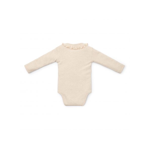 LITTLE DUTCH BODY DLOUHÝ RUKÁV SAND MELEE VEL. 56 - BODY - PRO DĚTI