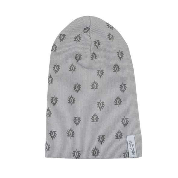 LODGER BEANIE PRINT RIB SHARKSKIN 0 - 6 MĚSÍCŮ - ČEPIČKY A KLOBOUČKY - PRO DĚTI