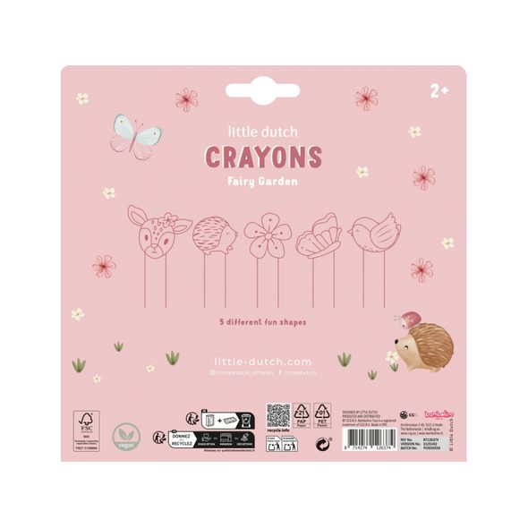LITTLE DUTCH VOSKOVKY 5 KS FAIRY GARDEN - FAIRY GARDEN - PRO DĚTI