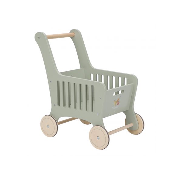 LITTLE DUTCH NÁKUPNÍ VOZÍK S DOPLŇKY DŘEVĚNÝ - LITTLE DUTCH - PRO DĚTI