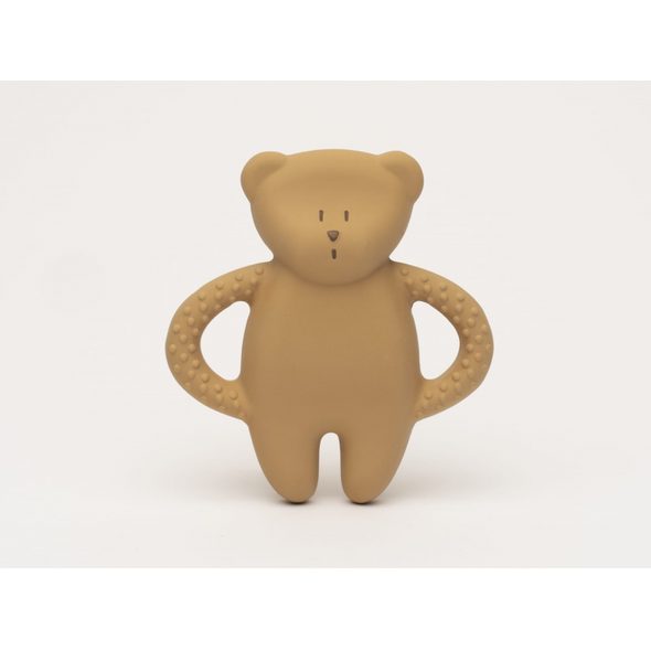 MOONIE KOUSÁTKO PŘÍRODNÍ KAUČUK MEDVÍDEK CAPPUCINO - KOUSÁTKA - PRO DĚTI