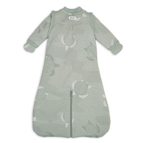 LODGER SPACÍ PYTEL S RUKÁVY MATCHA SILK VEL. 50/62 - SPACÍ PYTLE - SPINKÁNÍ