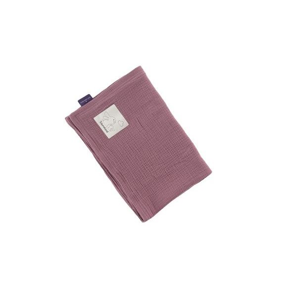 TRÄUMELAND MUŠELÍNOVÁ DEKA 100 X 75 CM PFLAUME - DĚTSKÉ DEKY PRO MIMINKA - SPINKÁNÍ