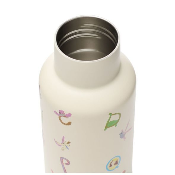 STUDIO NOOS NEREZOVÁ LÁHEV NA NÁPOJ SMALL 350ML L ABECEDA - TERMOOBALY A TERMOSKY - KRMENÍ