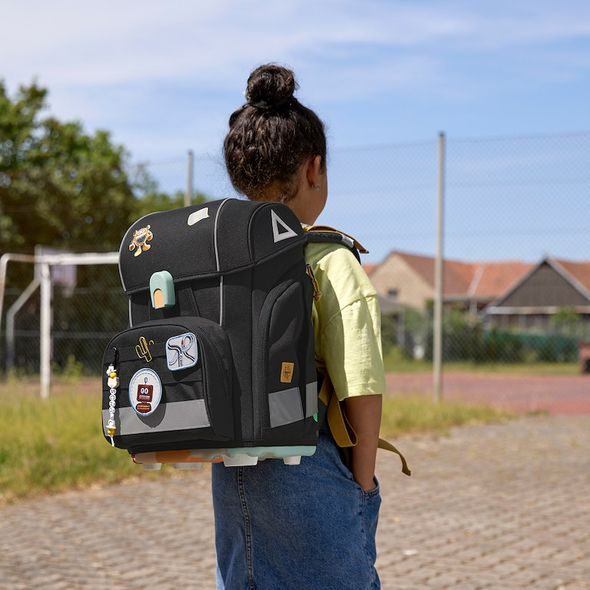 LÄSSIG ŠKOLNÍ SET BOXY UNIQUE BLACK - PRO PŘEDŠKOLÁKY - PRO DĚTI