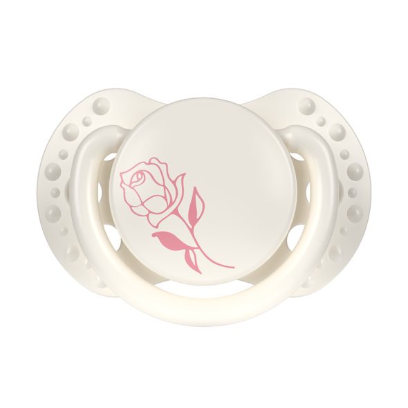 LOVI MINI DUDLÍK SILIKONOVÝ DYNAMICKÝ PETITE ROSE 0-2M 2KS HOLKA - ŠIDÍTKA A DOPLŇKY - KRMENÍ