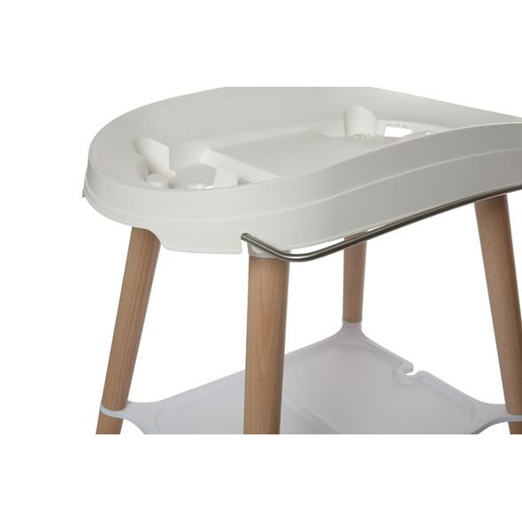 BEBE-JOU SADA VANIČKY SENSE CHALK BROWN A STOJANU SENSE WHITE - VANIČKY PLASTOVÉ - KOUPÁNÍ A ZDRAVÍ