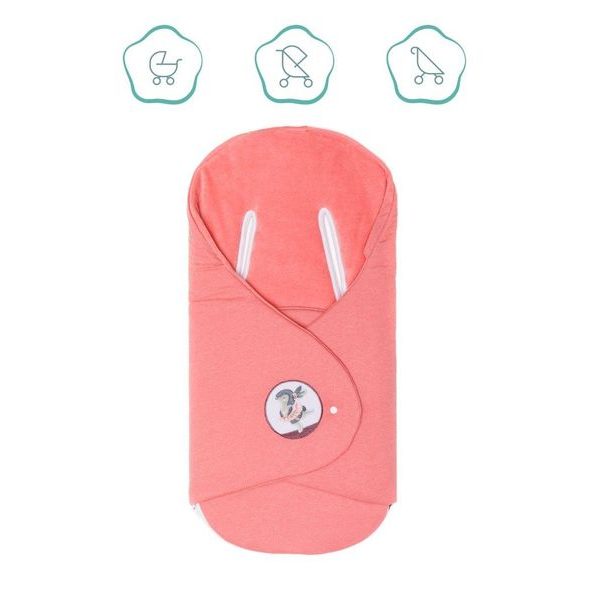 FILLIKID ZAVINOVACÍ DEKA BUNNY PINK - ZAVINOVAČKY DO AUTOSEDAČKY - AUTOSEDAČKY A PŘÍSLUŠENSTVÍ